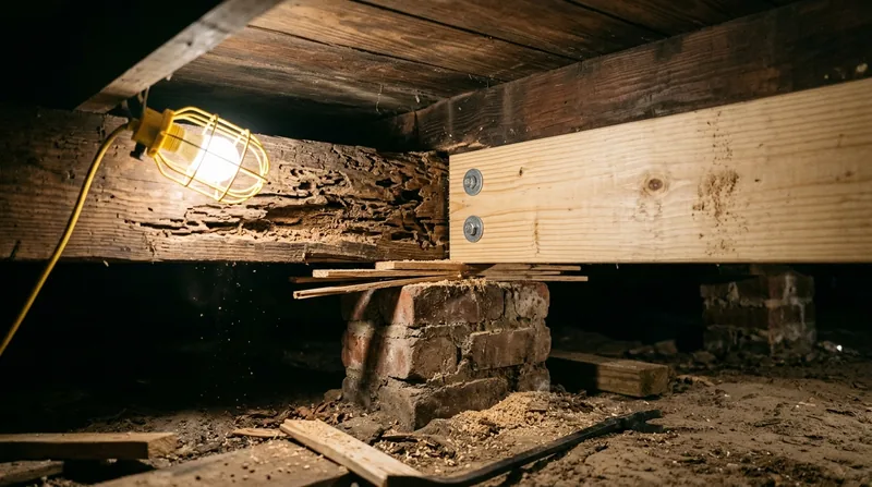 Floor Joist & Subfloor Repair Mobile